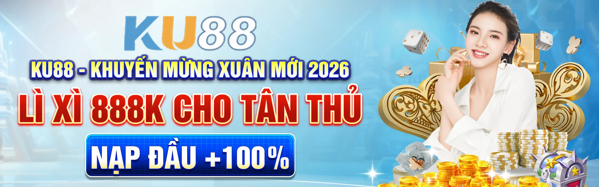 Chuyên mục nổ hũ, xổ số và casino trên Ku88